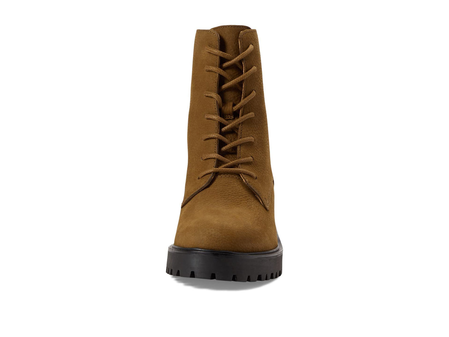 Madewell The Bradley Lace-Up Lugsole Boot Burled Wood 8.5 M