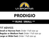 La Sportiva Women's Prodigio Lightweight Performance Trail Running Shoes, Stone-Blue/Moonlight, 8.5 US | 40 EU