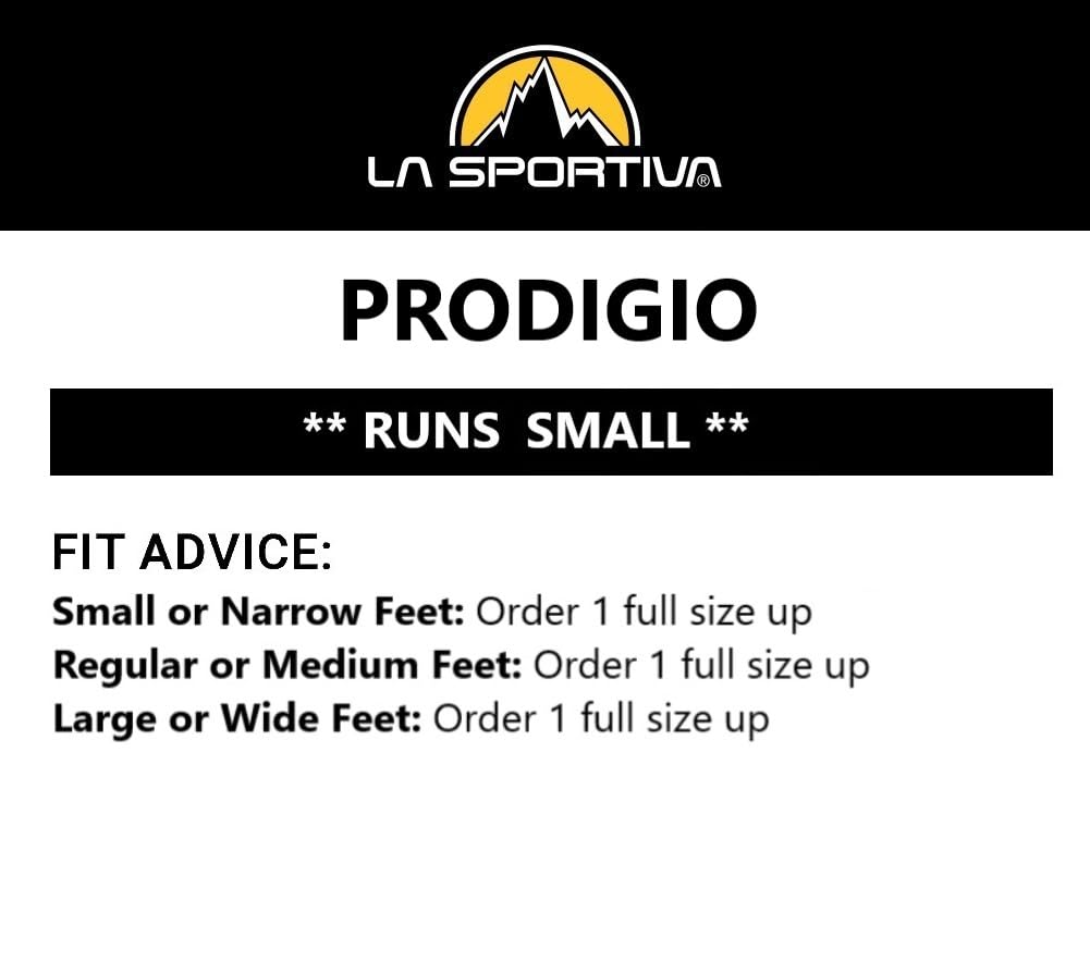 La Sportiva Women's Prodigio Lightweight Performance Trail Running Shoes, Stone-Blue/Moonlight, 8.5 US | 40 EU