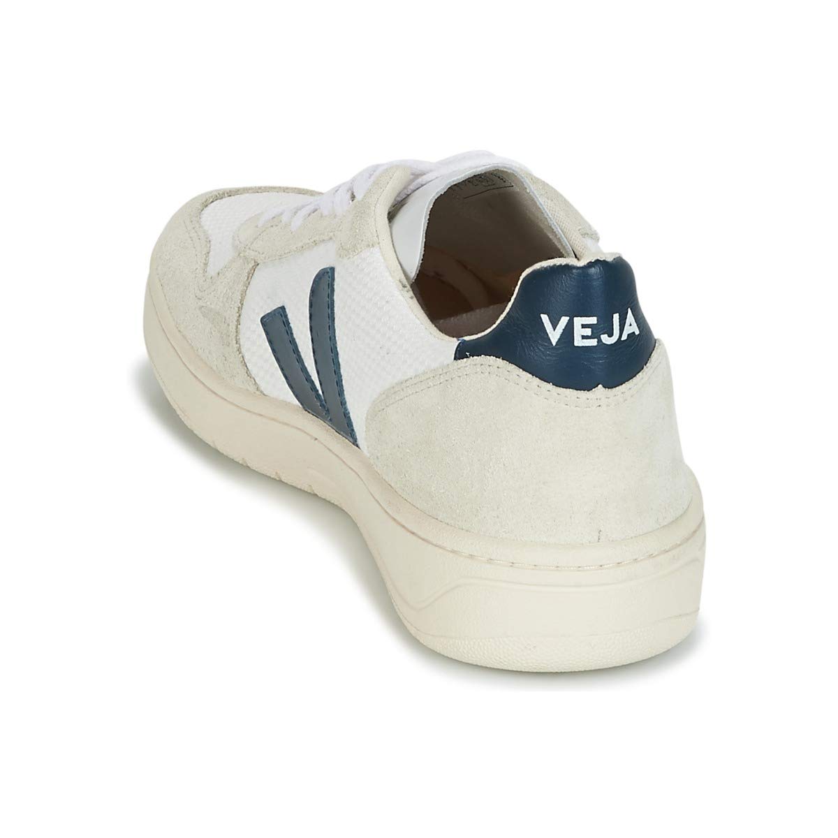 VEJA V-10 B-Mesh White/Nautico 39 (US Women's 8) M