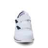 Skechers Men's Gowalk - Athletic Hook and Loop Walking Shoes | Two Strap Sneakers | Air-cooled Foam, White/Navy, 11 X-Wide