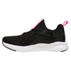 PUMA Softride Rift Slip-On Jr Girls' Youth Sneaker 4.5 M US Big Kid Black-Bright Pink-White