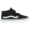 Vans Kids Sk8-Mid Reissue V Skate Shoe Black/True White 3.5