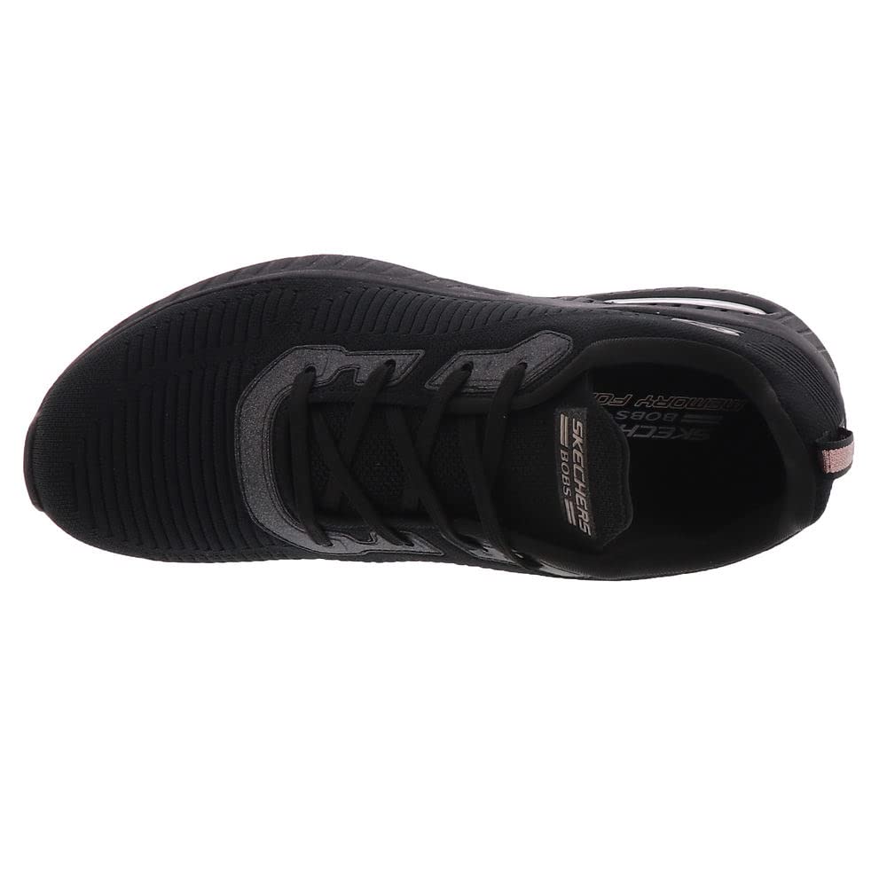 Skechers Bobs Squad Air Close Encounter Sneaker Womens Sneaker 11 BM US BlackBlack