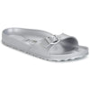 Birkenstock Womens Madrid Eva Open Toe Summer Sandals - Silver - 7-7.5