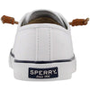 Sperry womens Pier View Sneaker, White, 5.5 US