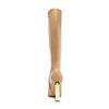 SCHUTZ Women's Filipa Fashion Boot, True Beige, 8.5