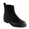 David Tate Women's Damila Mid Calf Boot, Black Nubuck Leather, 12 Wide