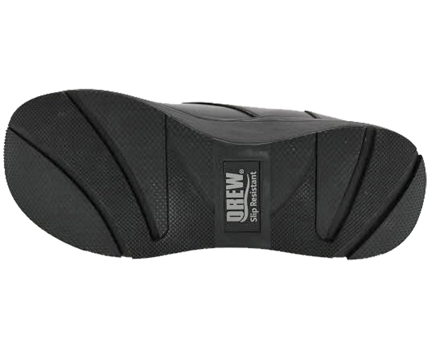 Drew Men's Armstrong Casual Shoe, Black Leather, 11.5 X-Wide (4E)