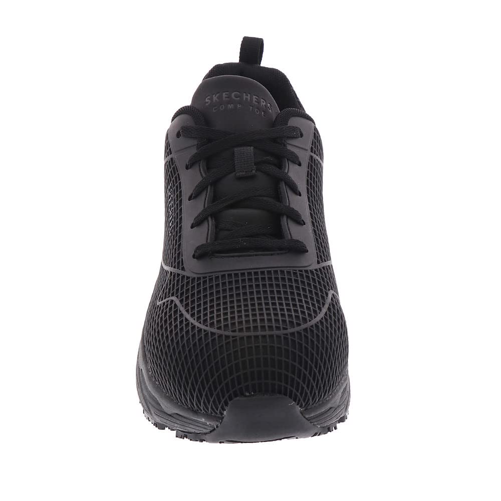 Skechers Work Max Cushioning Elite SRKaiget Sneaker Womens Oxford 10 BM US Black