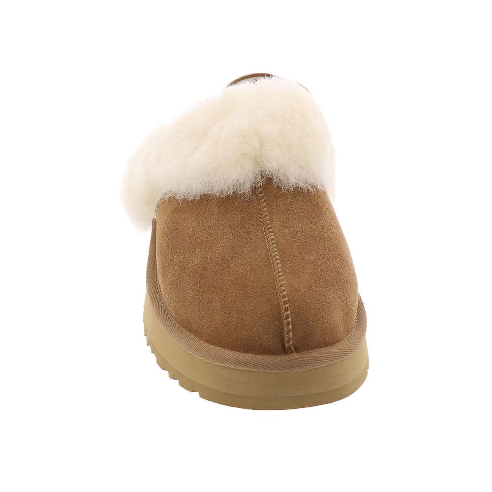UGG Unisex-Child Funkette Slipper, Chestnut, 7