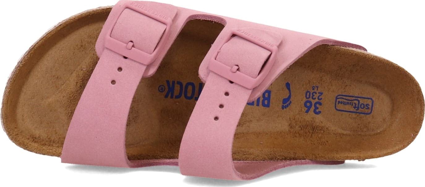 Birkenstock Women's, Arizona Soft Footbed Sandal - Narrow Width Orchid
