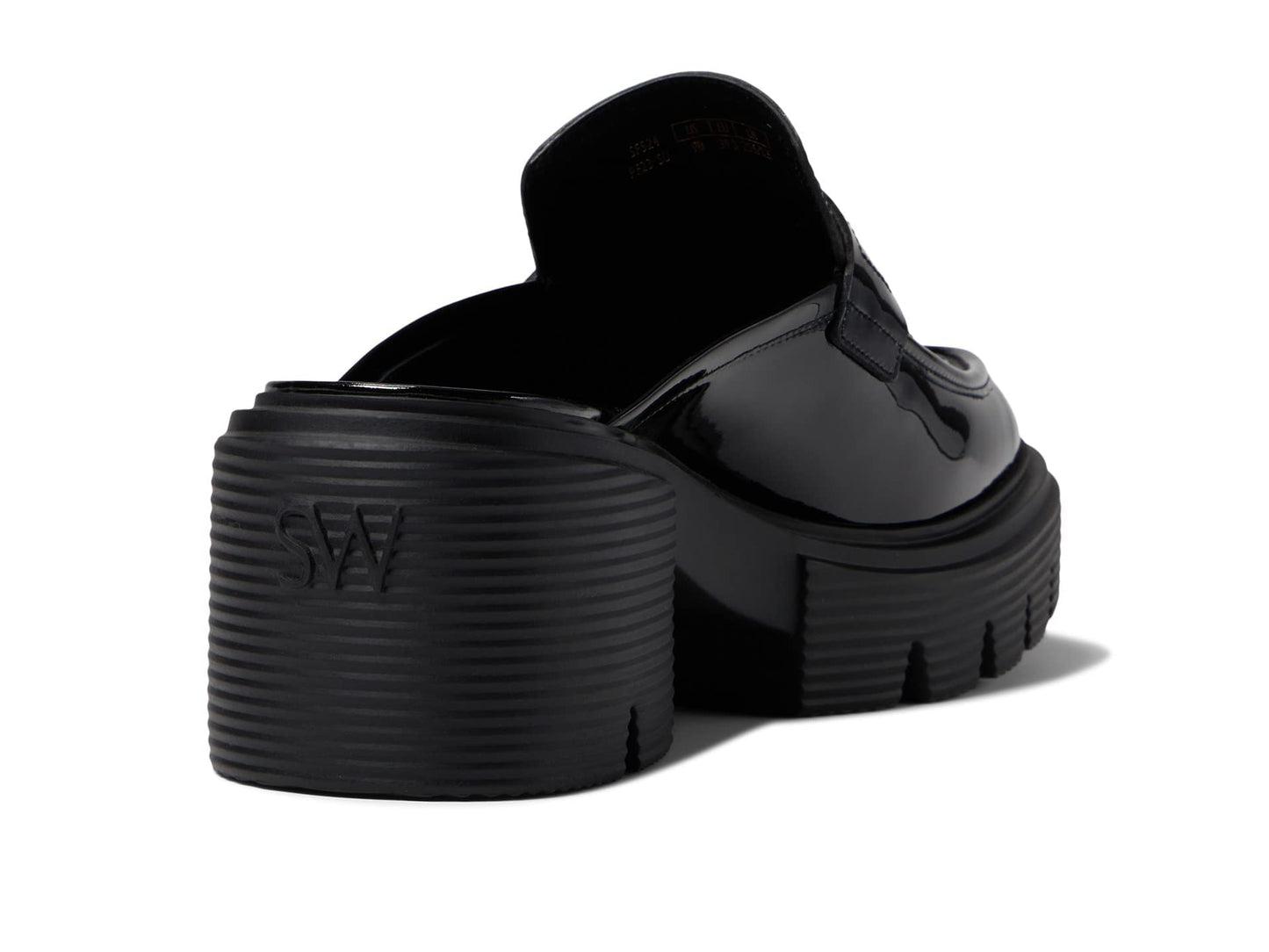 Stuart Weitzman Soho Mule Black 6.5 B