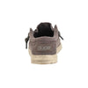 Hey Dude Men’s Wally Washed Mud Size 11 | Men’s Shoes | Men’s Lace Up | Comfortable & Light-Weight