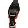 Schutz Womens Ruth Mid Flame Scarlet 10 Medium
