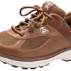 ZEBA Men's Hands Free Slip-On Walking Shoes (Brown, 13)