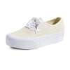 Vans Women's FU Authentic Stackform Sneakers, Essential Marshmallow, Off White, 8 Medium US