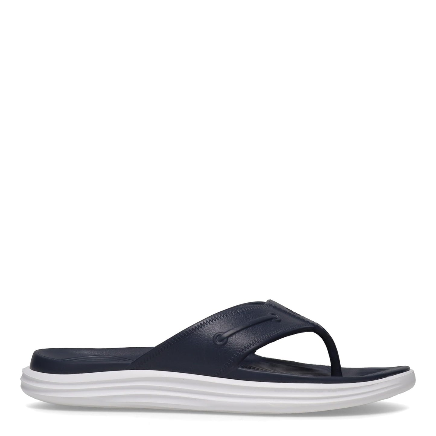 Sperry Men's Windward Float Thong Flip-Flop, Navy, 12 Medium