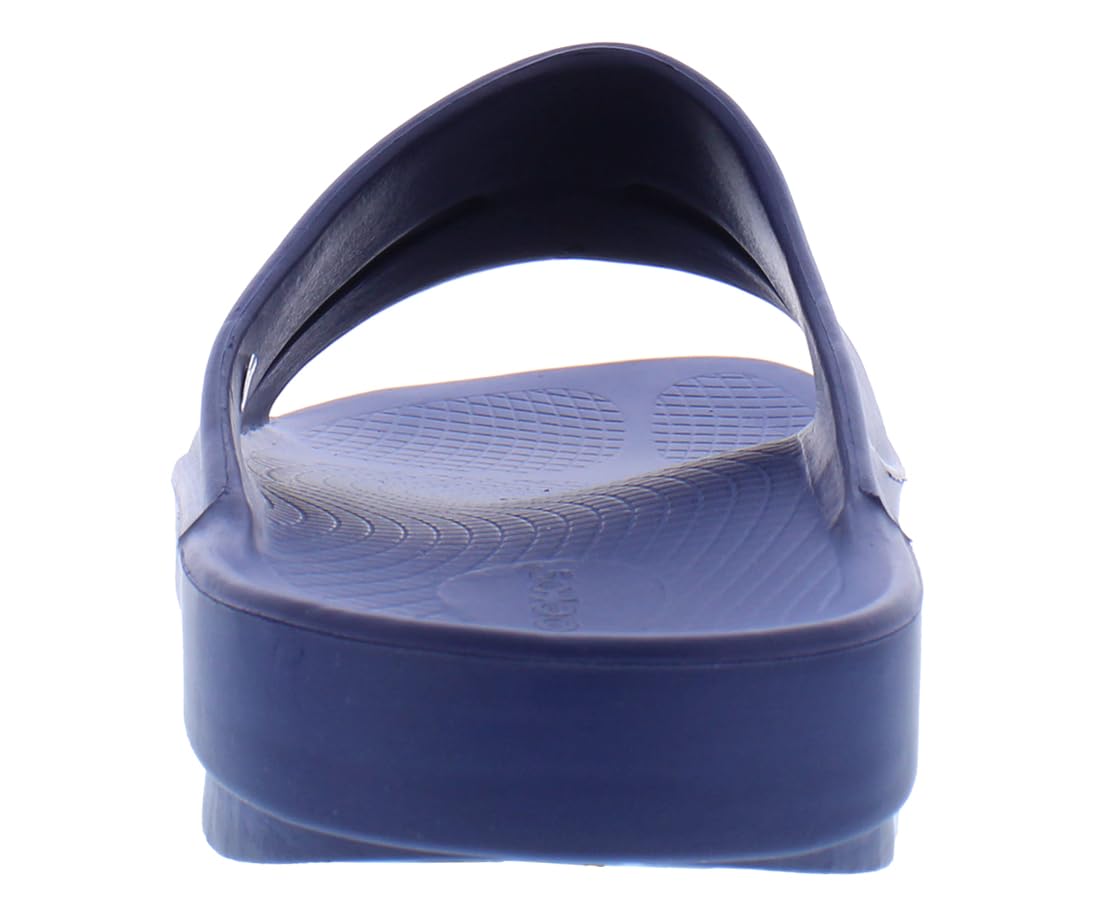 OOFOS OOahh Unisex Sandal, 11 D(M) US, Navy