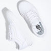 Vans Boy's & Girl's Old Skool Pre School Little Kid Skate Shoe (True White, Medium) Size 2 Little Kid M