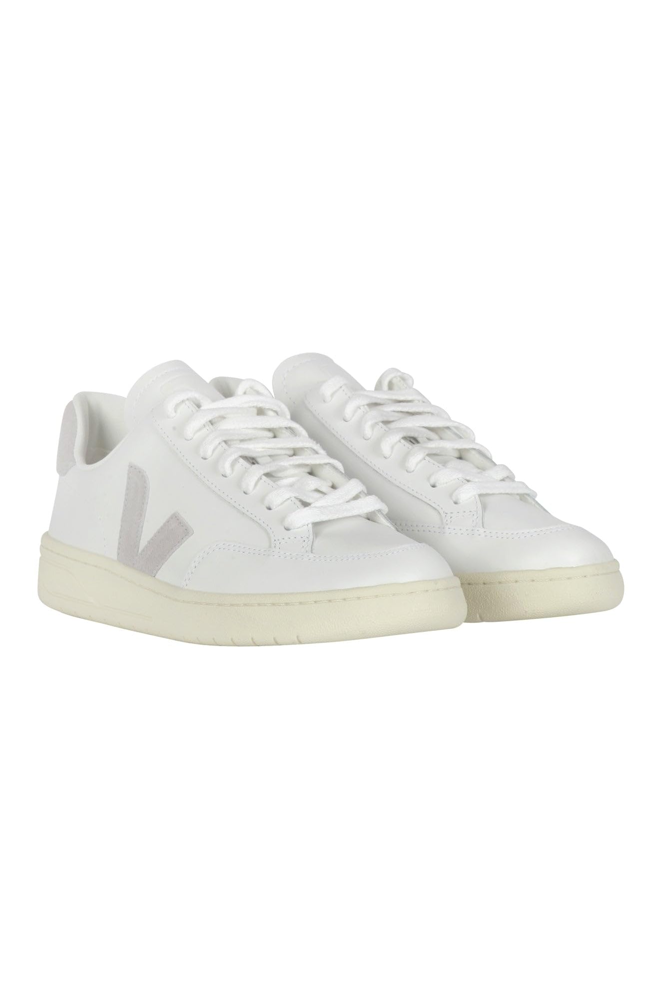 Veja Women V-12 Sneakers Extra White - Light Grey 6 US