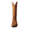 Twisted X Men's 17" Snake Boot, Moc Toe, Distressed Saddle & Saddle, 13 M