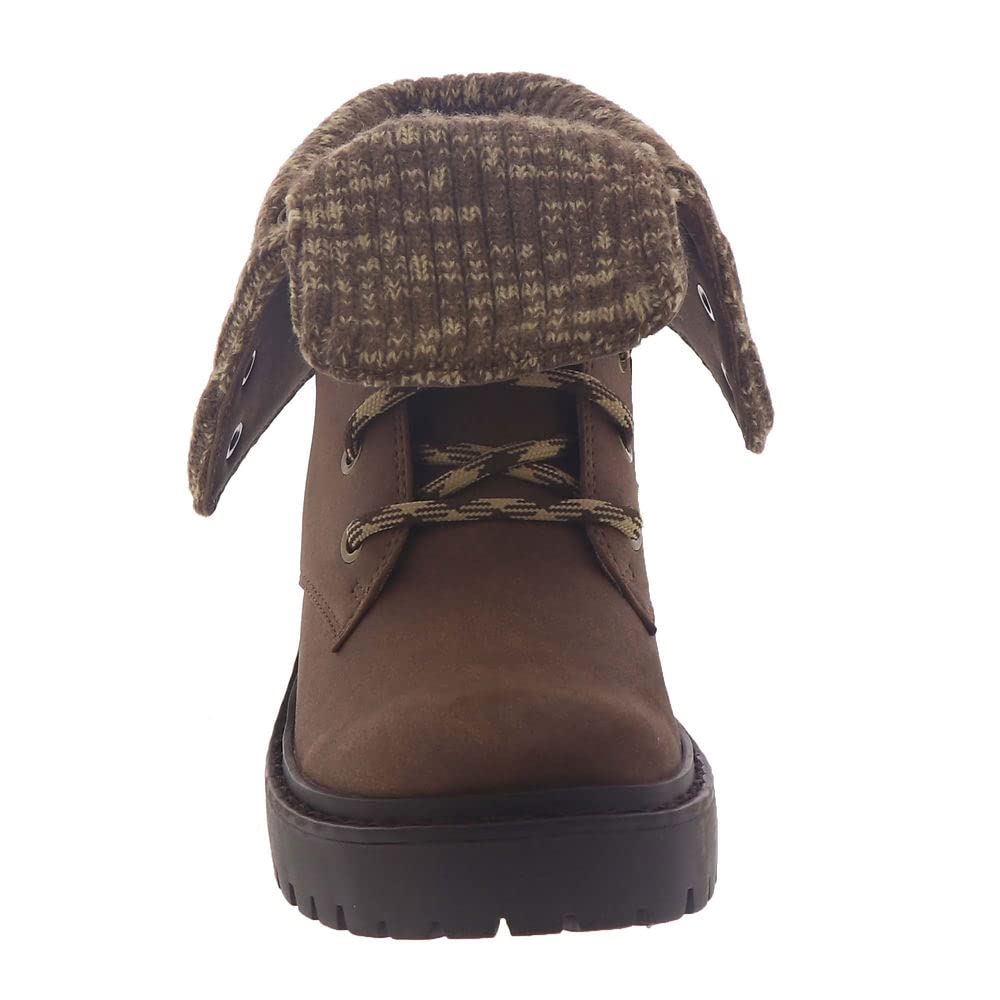 Skechers Women's TEEN SPIRIT - KNIT BUZZ, Sweater Collar Boot