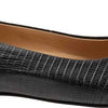 Trotters, Womens, Estee, Black/Dark Grey Leather, 10.5, WW (EE)
