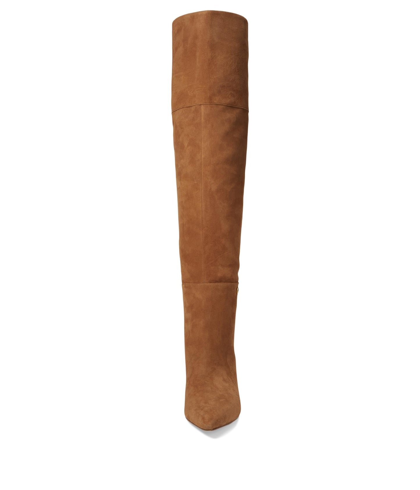 Cole Haan Women's Vandam Over The Knee 65 mm Equestrian Boot, Golden Honey Suede, 8.5