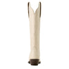ARIAT Women's Heritage R Toe Tall Stretchfit Western Boot, Bright Cream, 9.5