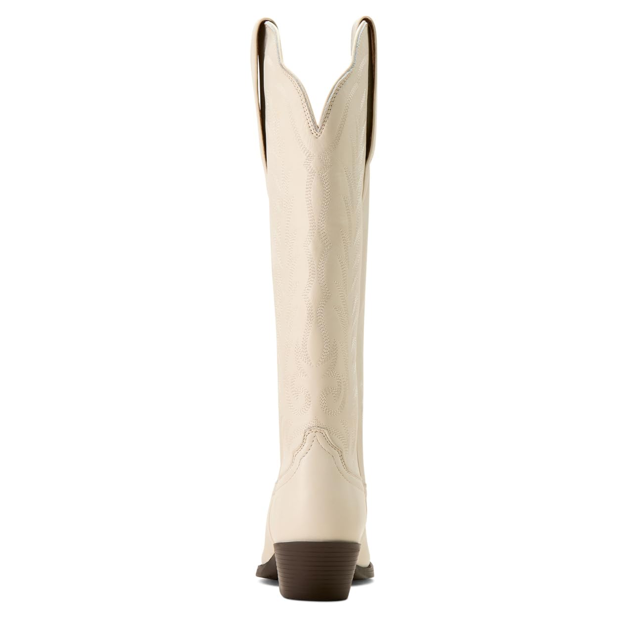 ARIAT Women's Heritage R Toe Tall Stretchfit Western Boot, Bright Cream, 9.5