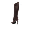 Schutz Women's Mikki Up Dark chocolate 7 Medium