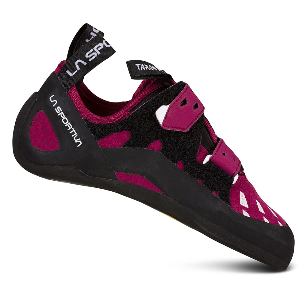 La Sportiva Women's Tarantula Rock Climbing Shoes, Red Plum, 3.5 US, 34 EU