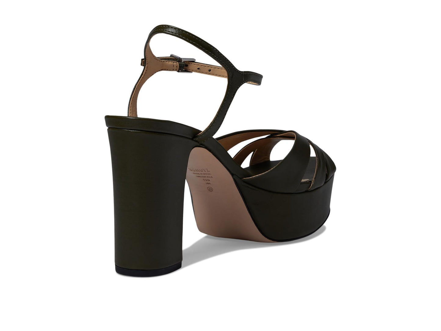 Schutz Women's Keefa Militar Green 8 M