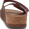 Skechers Women's, Arch Fit Granola - Desert Posy Sandal Chocolate 10 M