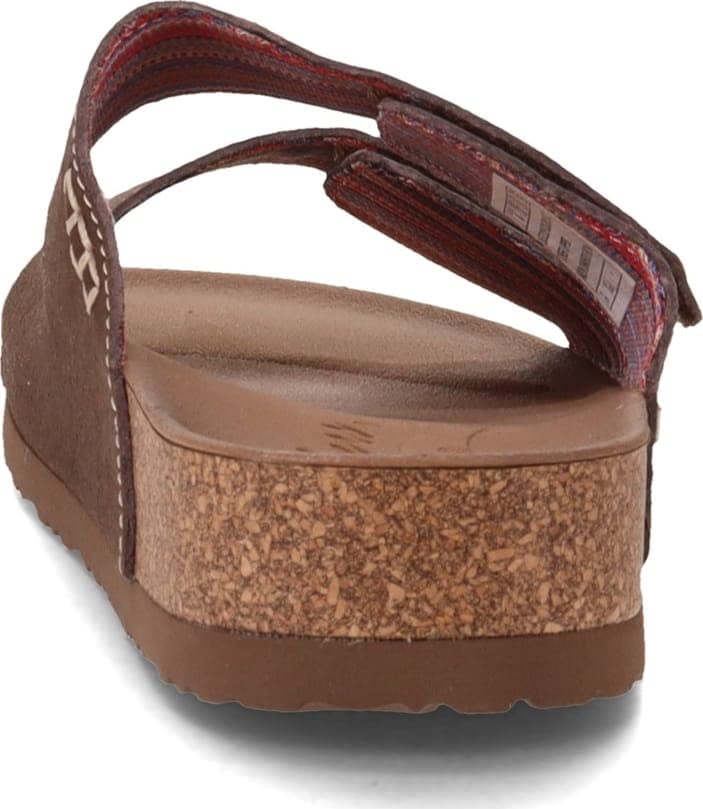 Skechers Women's, Arch Fit Granola - Desert Posy Sandal Chocolate 10 M