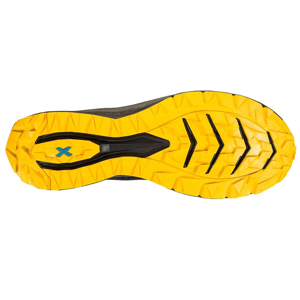 La Sportiva Karacal Running Shoe - Men's Black/Yellow 12US/45.5EU