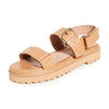 Madewell Women's The Cady Lugsole Sandals, Desert Camel, Tan, 7 Medium US
