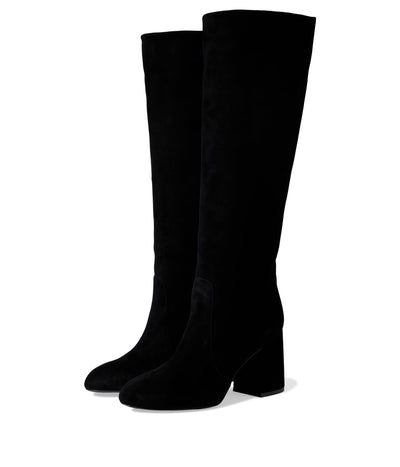 Stuart Weitzman Flareblock 85 Slouch Boot Black 5.5 B