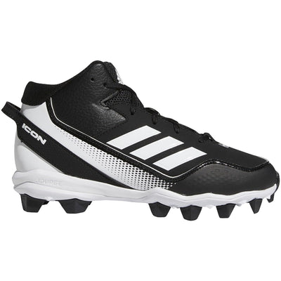 adidas Icon 7 Mid MD K Black/White 4.5