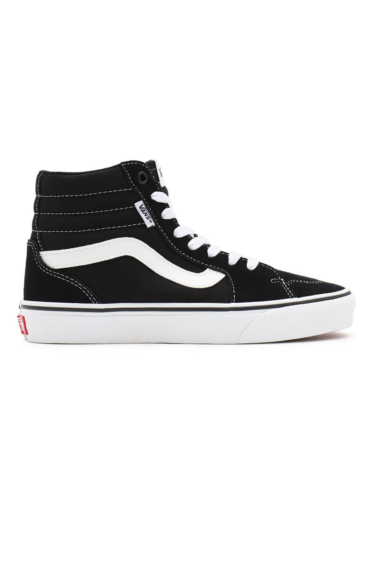 Vans Damen Filmore Hi Sneaker, Suede Canvas Black White, 6 US