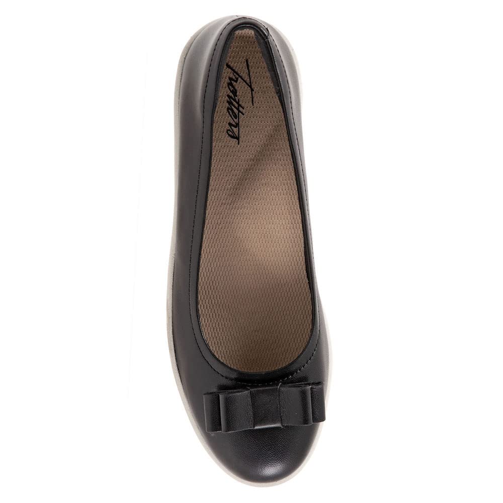 Trotters Women's Flats, Black, 6 Wide