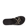 Teva Women's W Mush Mandalyn Wedge Ola 2 Flip-Flop, agave black/metallic, 8 M US
