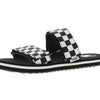 Vans Cayucas Slide (Checkerboard) Black/Marshmallow 5 B (M)