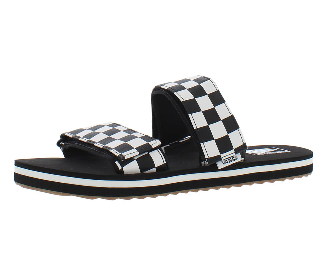 Vans Cayucas Slide (Checkerboard) Black/Marshmallow 5 B (M)