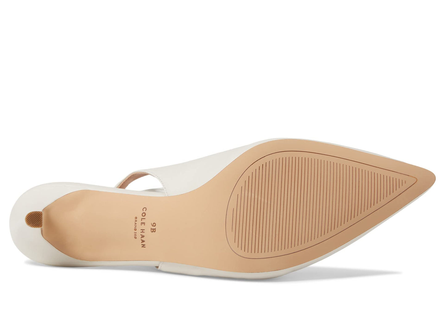 Cole Haan Vandam Sling Pump 65 Ivory Leather 11 B (M)