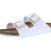 Kids Arizona Preschool Birkenstock (Patent White)