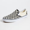 Vans Slip On Unisex Sneakers, Checkerboard Black/Off White, 6.5 US Women/5 US Men