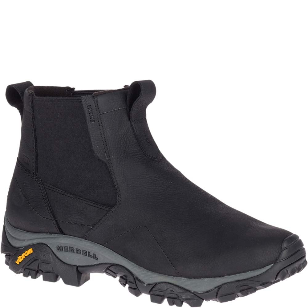 Merrell Men's MOAB ADVENTURE CHELSEA PLR WP Boot, BLACK, 7.5 W US