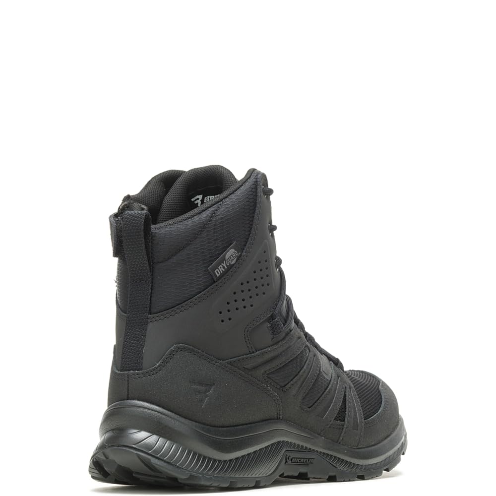 Bates Men's Rallyforce Tall Zip Dryguard Military and Tactical Boot, Black, 11.5 X-Wide